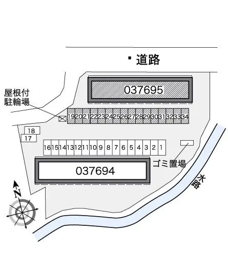 ★手数料０円★仙台市青葉区川平１丁目 月極駐車場